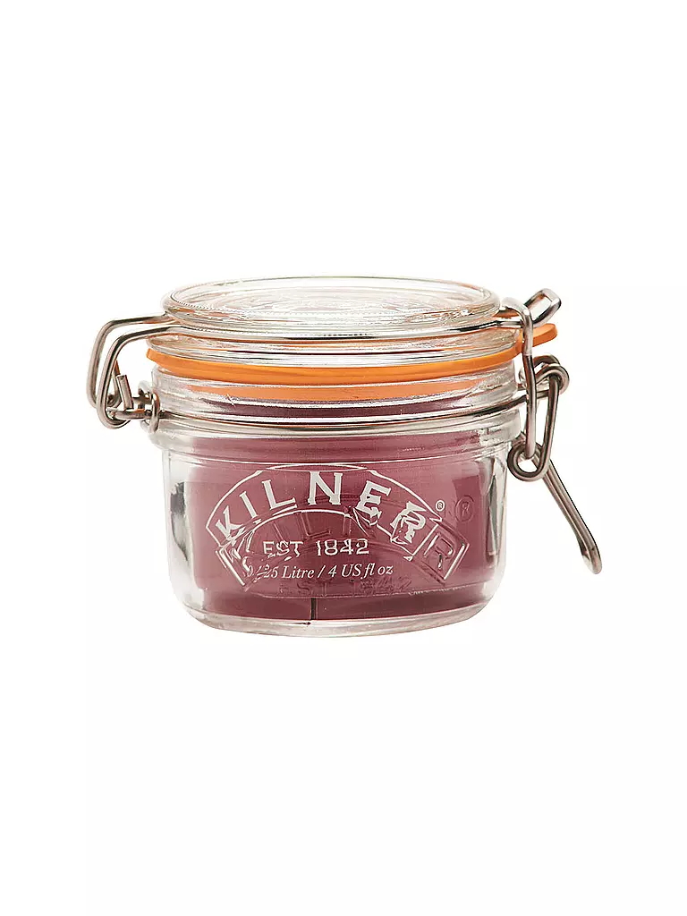 KILNER | Tarro de vidrio con cierre de alambre 125ml | 