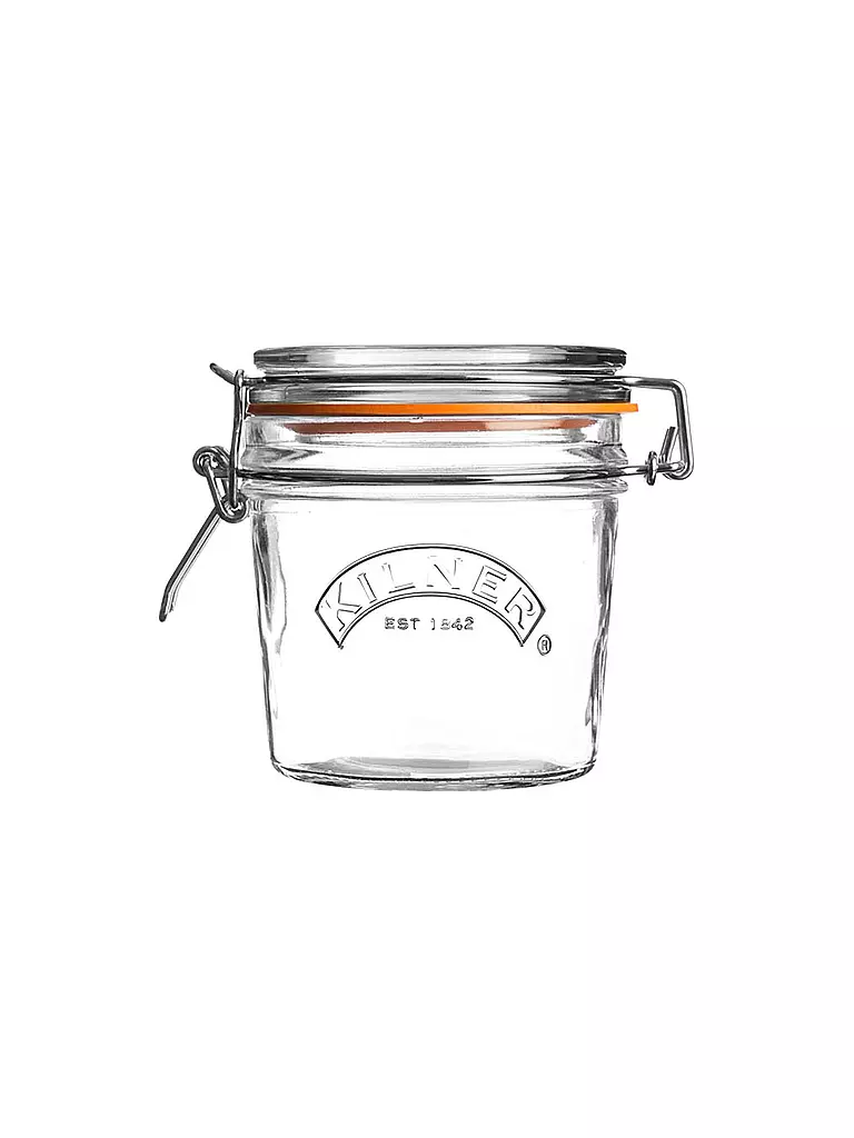 KILNER | Tarro de vidrio con cierre de alambre 350ml | Transparente