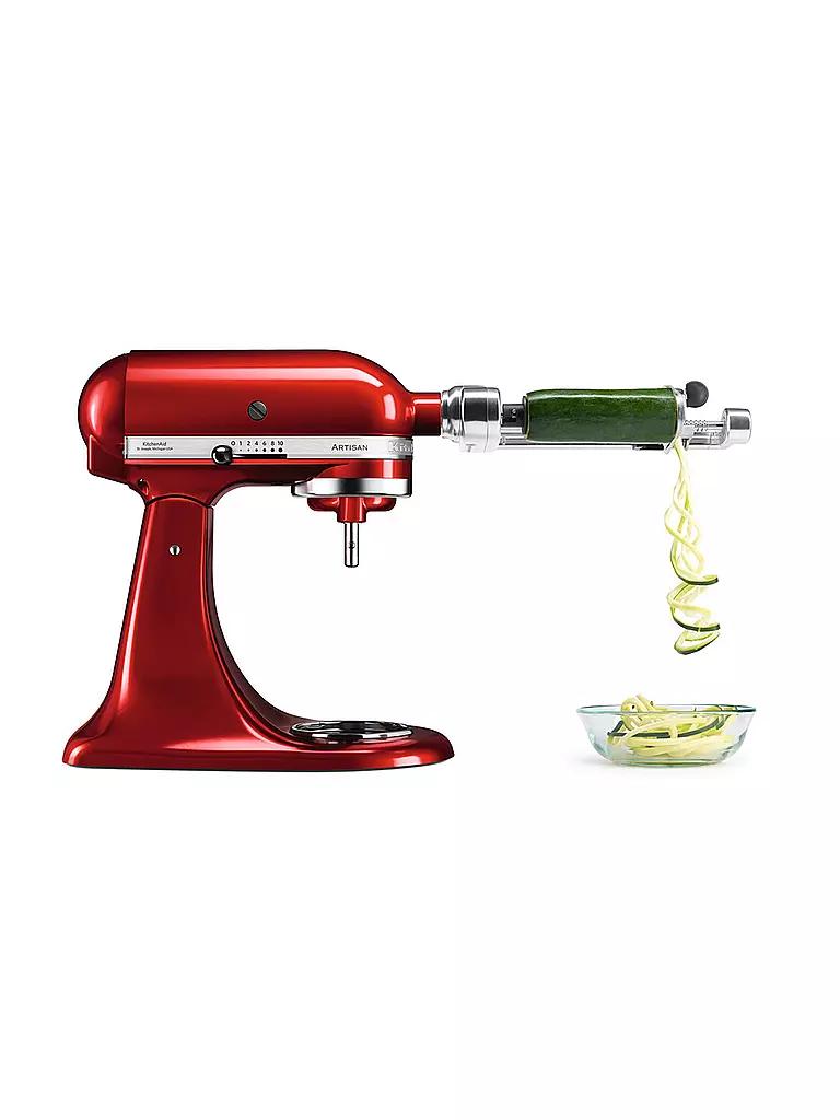 KITCHENAID | Cortador en espiral para pelar, descorazonar y cortar 5KSM1APC | Sin color