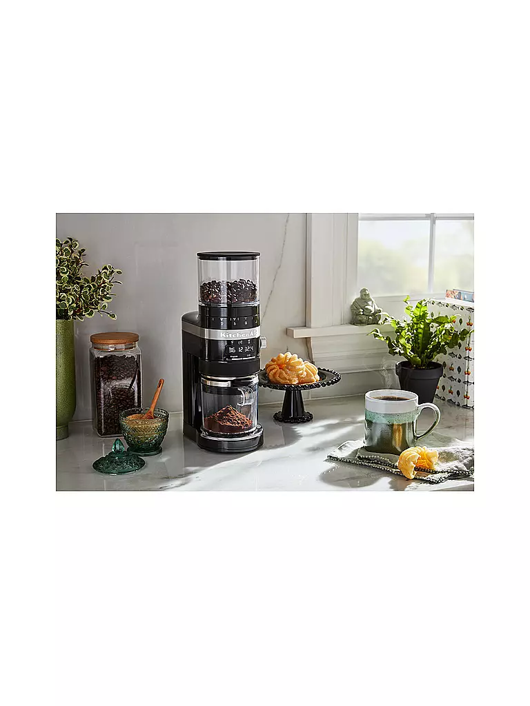 KITCHENAID | Molinillo de café Artisan 5KCG8433EOB Onyx Negro |