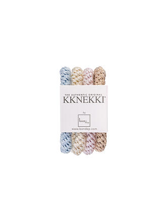 KKNEKKI | Gomas para el pelo, paquete de 4, BUNDLE 37