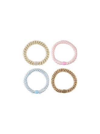 KKNEKKI | Gomas para el pelo, paquete de 4, BUNDLE 37