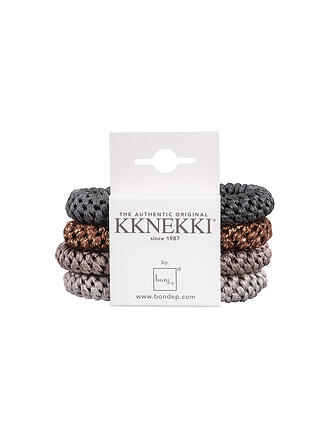 KKNEKKI | Gomas para el pelo, paquete de 4, BUNDLE 54