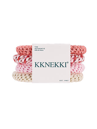 KKNEKKI | Gomas para el pelo, paquete de 4, BUNDLE 62