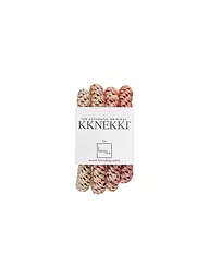 KKNEKKI | Gomas para el pelo, paquete de 4, BUNDLE 37 | Rosa