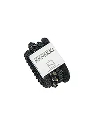 KKNEKKI | Gomas para el pelo, paquete de 4, BUNDLE 37 | Negro