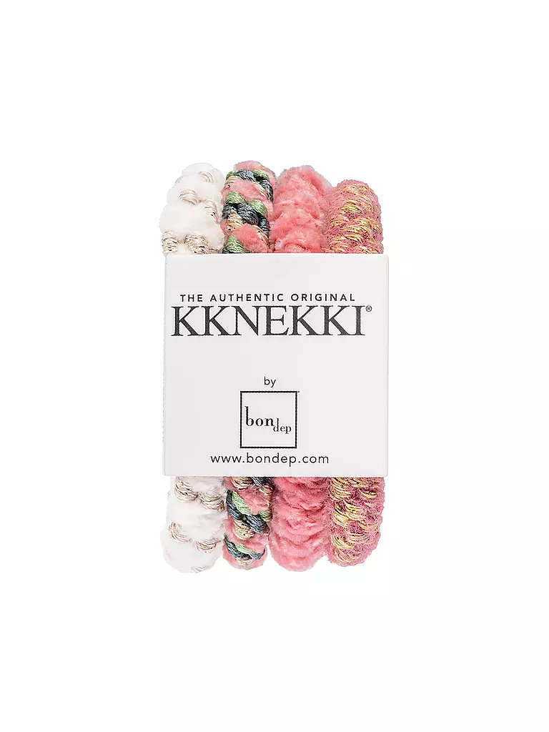 KKNEKKI | Goma para el pelo, paquete de 4, LOTE 18 | Multicolor