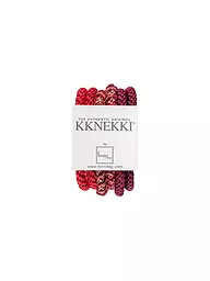 KKNEKKI | Haargummi 6er Pkg BUNDLE 10 | Rojo oscuro