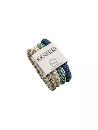 KKNEKKI | Gomas para el pelo, paquete de 4, BUNDLE 37 | Azul