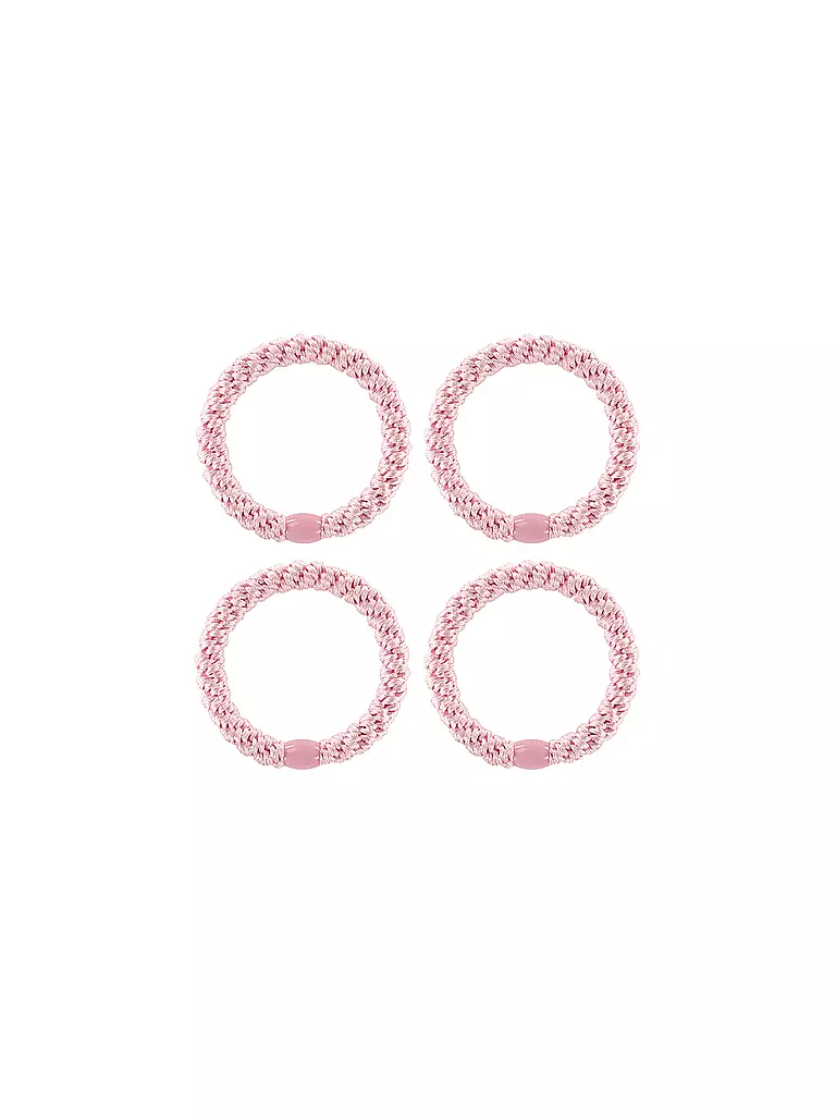 KKNEKKI | Gomas para el pelo, paquete de 4, BUNDLE 26 | Rosa