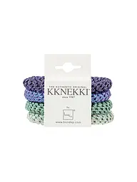 KKNEKKI | Gomas para el pelo, paquete de 4, BUNDLE 54 | Lila