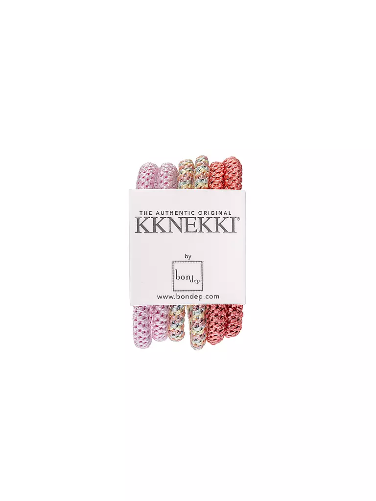 KKNEKKI | Gomas para el pelo, paquete de 6, BUNDLE 5 | Fucsia