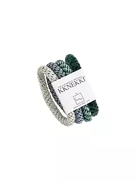 KKNEKKI | Haargummi 4er Pkg BUNDLE 30 | Verde oscuro