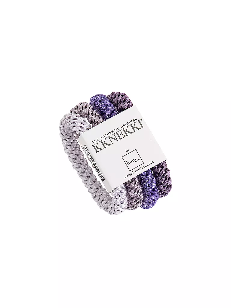 KKNEKKI | Haargummi 4er Pkg BUNDLE 36 | Lila