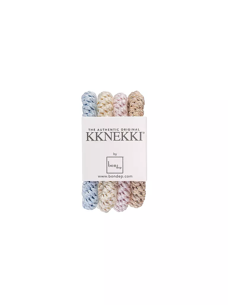 KKNEKKI | Haargummi 4er Pkg BUNDLE 37 | Beige