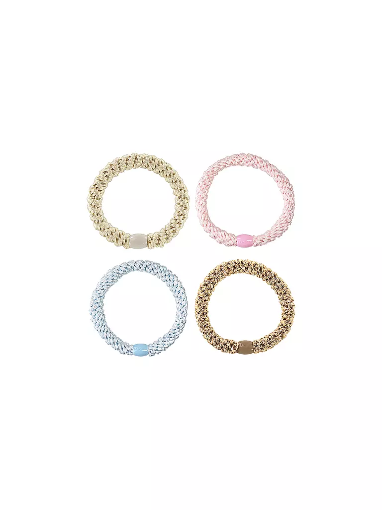 KKNEKKI | Haargummi 4er Pkg BUNDLE 37 | Beige