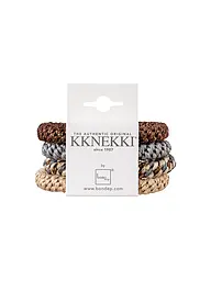 KKNEKKI | Haargummi 4er Pkg BUNDLE 30 | Marrón