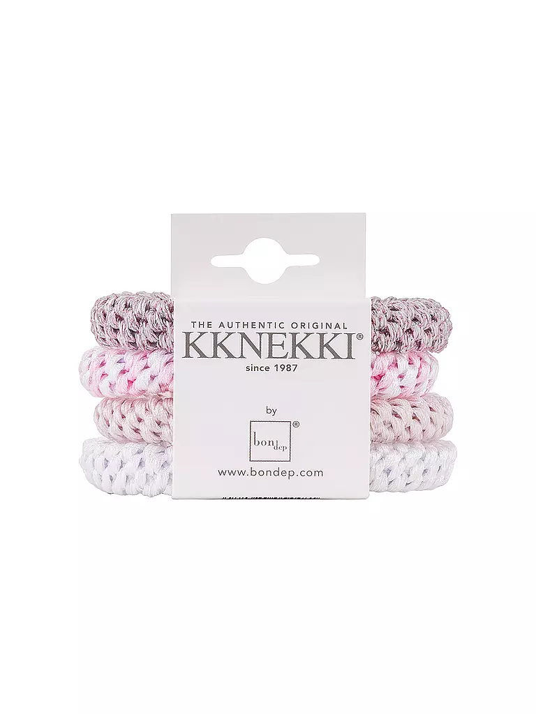 KKNEKKI | Haargummi 4er Pkg BUNDLE 49 | Rosa