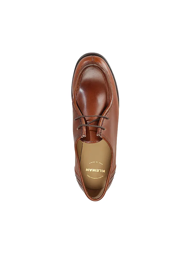 KLEMAN | Anzugschuhe - Derbys PADROR TH | Marrón