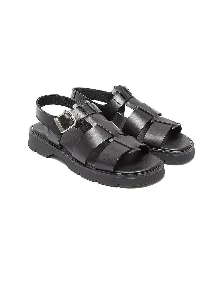 KLEMAN | Sandalen BALLAST | Negro