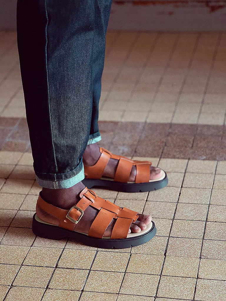 KLEMAN | Sandalias BALLAST VGT | Marrón claro