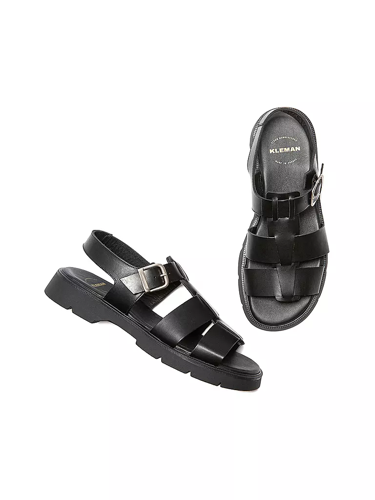 KLEMAN | Sandalias BALLAST VGT | Negro