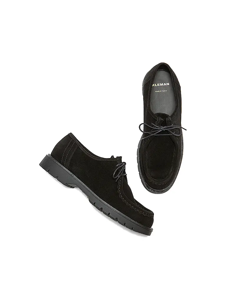 KLEMAN | Zapatos con cordones PADROR | Negro