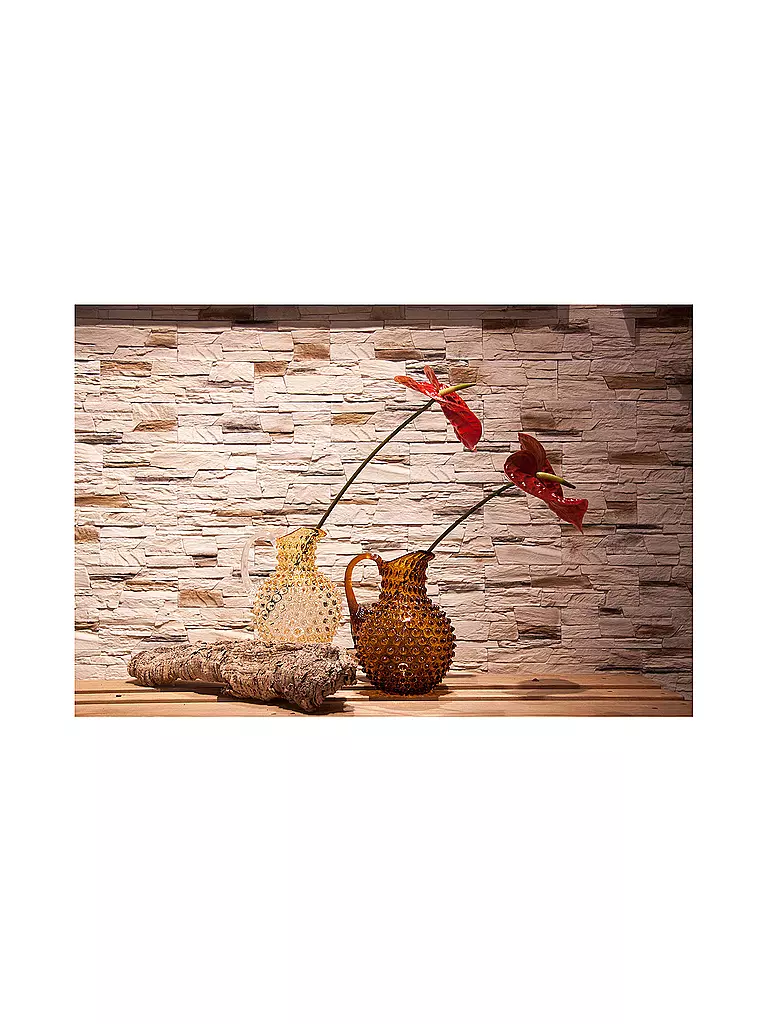 KLIMCHI | Jarra HOBNAIL Large 2l Underlay Amber | gelb