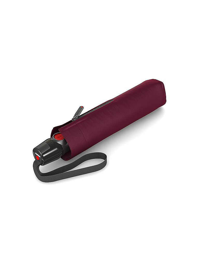 knirps Paraguas de bolsillo T.200 DUOMATIC Medium rojo oscuro