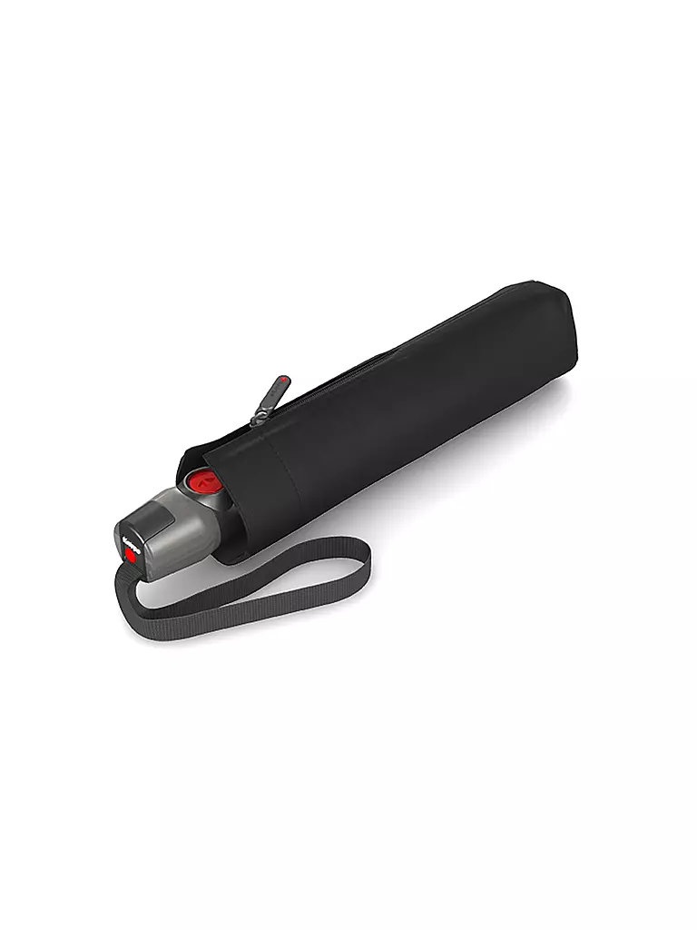 KNIRPS | Paraguas de bolsillo T.200 MEDIUM DUOMATIC | Negro