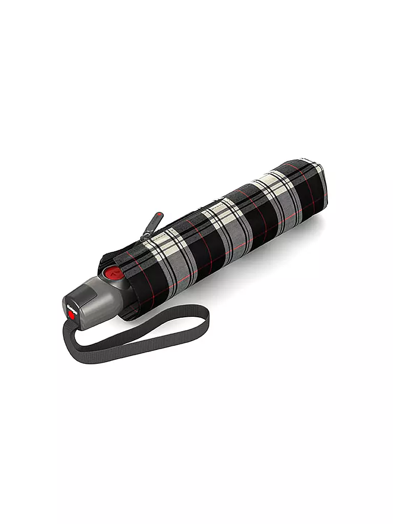 KNIRPS | Paraguas de bolsillo T.200 MEDIUM DUOMATIC | Negro