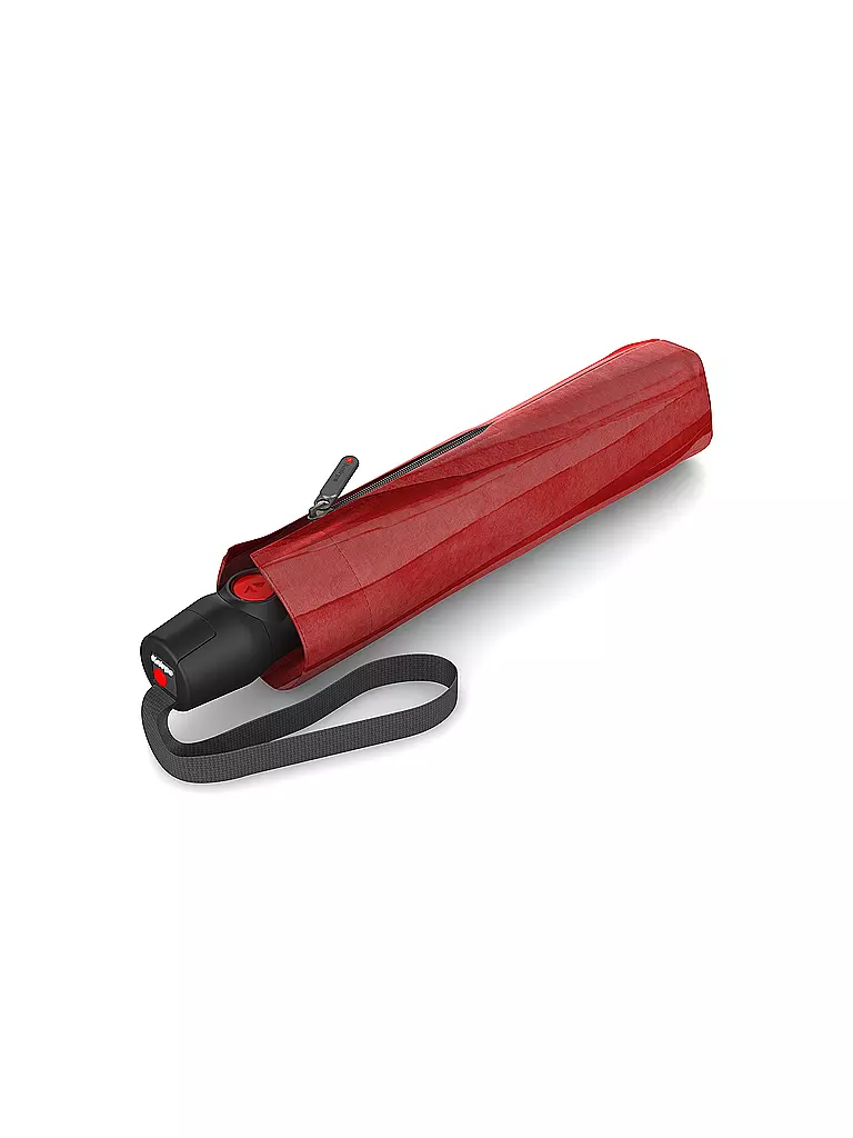 KNIRPS | Paraguas de bolsillo T.200 MEDIUM DUOMATIC | Rojo