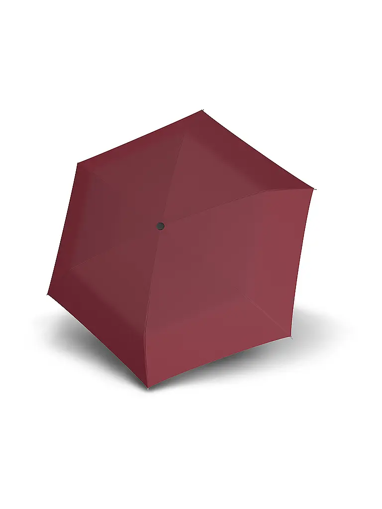 KNIRPS | Paraguas de bolsillo T.200 MEDIUM DUOMATIC | Rojo oscuro