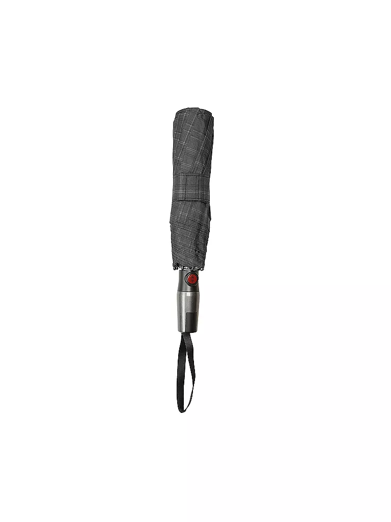 KNIRPS | Paraguas de bolsillo T.400 EXTRA LARGE DUOMATIC | Negro