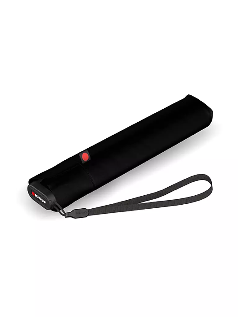 KNIRPS | Paraguas de bolsillo US.050 ULTRA LIGHT SLIM MANUAL | Negro