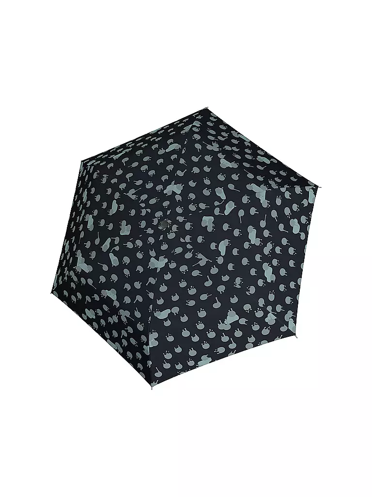 KNIRPS | Taschenschirm U.050 ULTRA LIGHT SLIM MANUAL | Negro