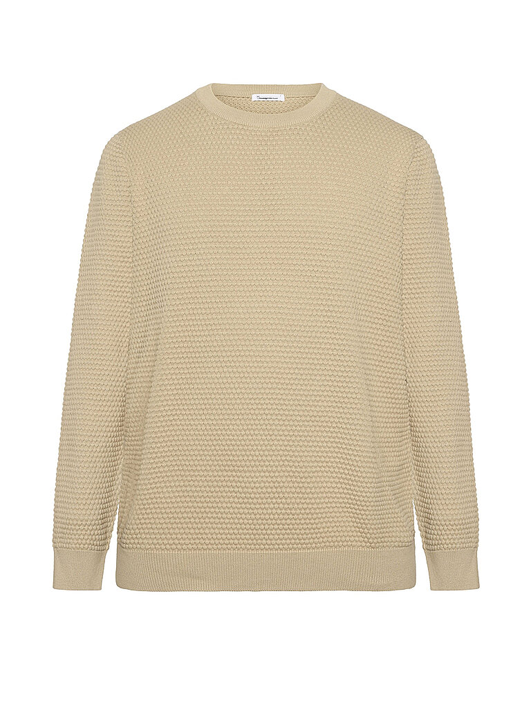 Knowledge Cotton Apparel Pullover VAGN beige