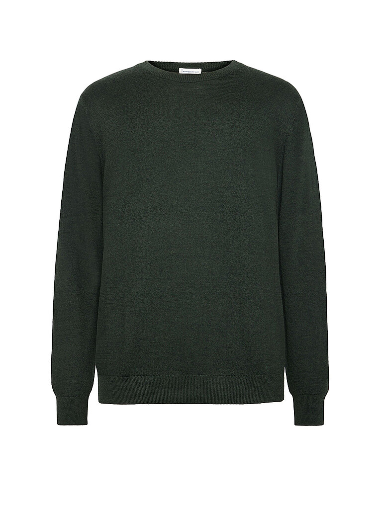 Knowledge Cotton Apparel Pulóver verde