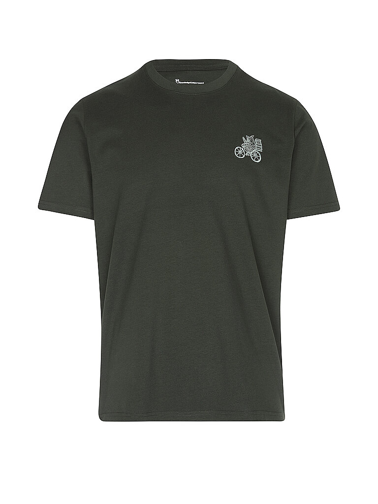 Knowledge Cotton Apparel Camiseta verde