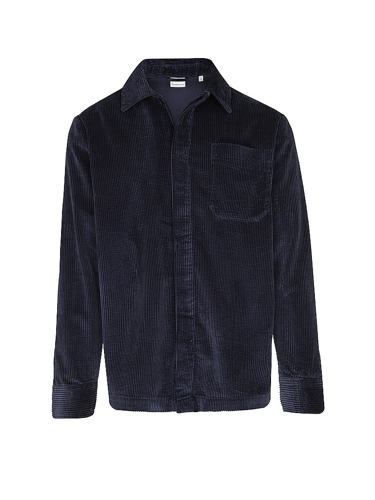 Knowledge Cotton Apparel Sobrecamisa azul