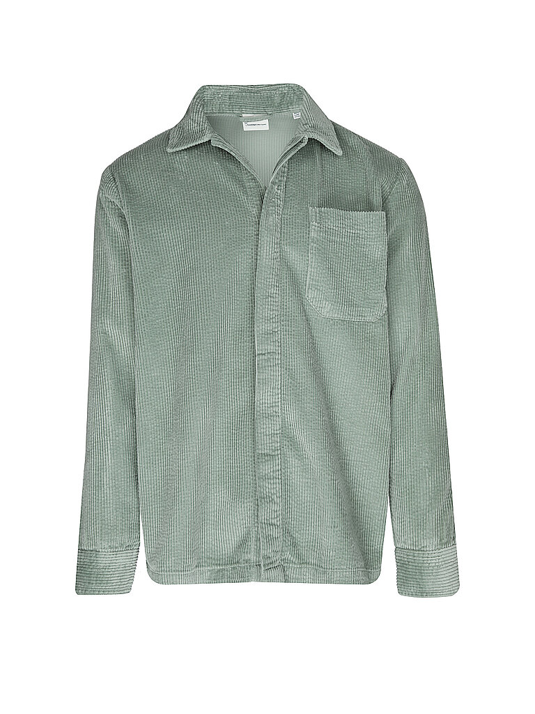 Knowledge Cotton Apparel Sobrecamisa menta