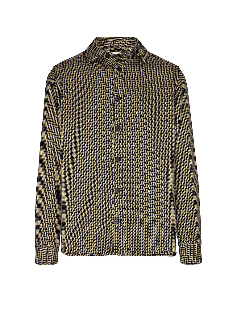 Knowledge Cotton Apparel Sobrecamisa marrón