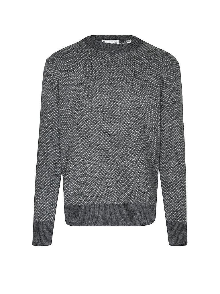 Knowledge Cotton Apparel Pullover gris