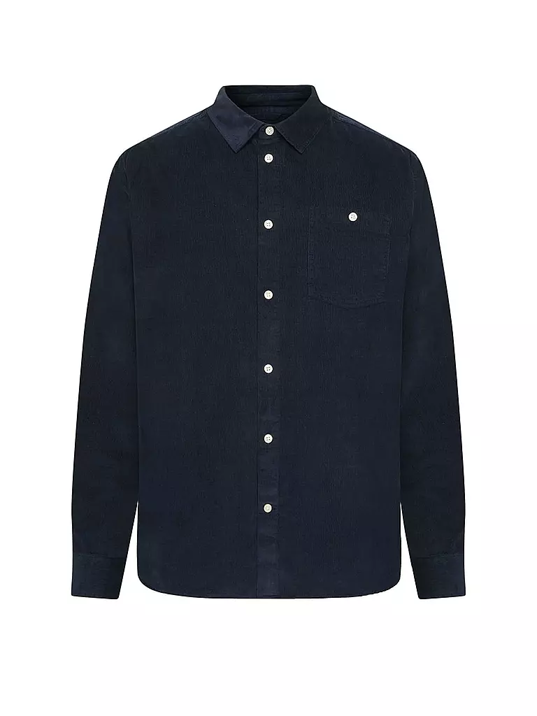 KNOWLEDGE COTTON APPAREL | Camisa de corte estándar | Azul