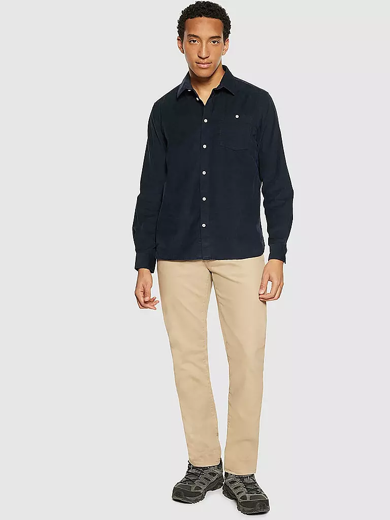 KNOWLEDGE COTTON APPAREL | Camisa de corte estándar | Azul