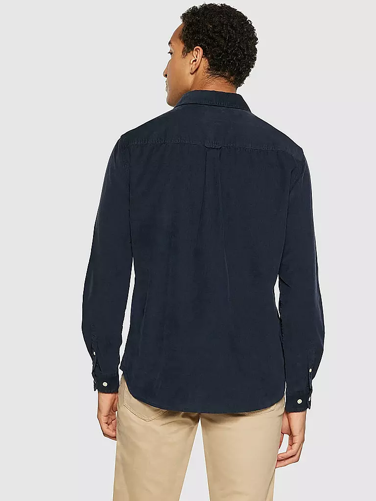 KNOWLEDGE COTTON APPAREL | Camisa de corte estándar | Azul