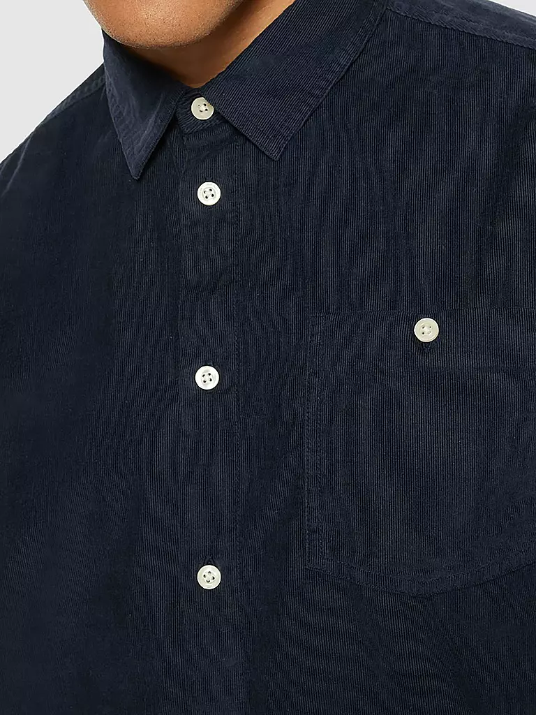 KNOWLEDGE COTTON APPAREL | Camisa de corte estándar | Azul