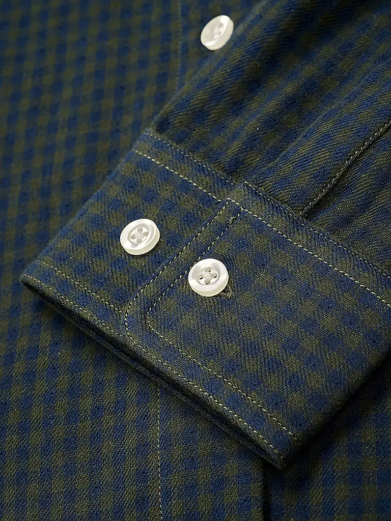 KNOWLEDGE COTTON APPAREL | Camisa de corte estándar | Verde