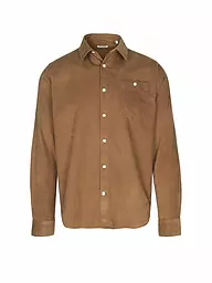 KNOWLEDGE COTTON APPAREL | Camisa de corte estándar | Camel