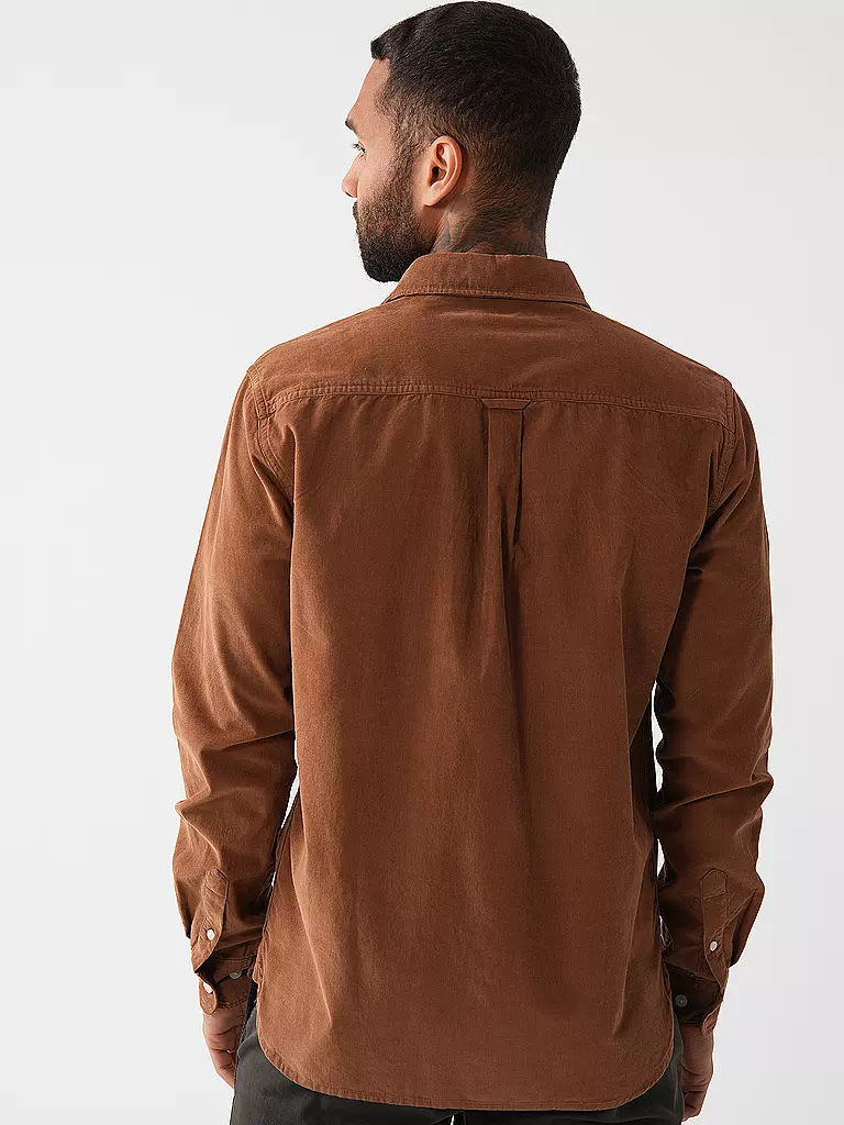 KNOWLEDGE COTTON APPAREL | Camisa de corte regular | Camel